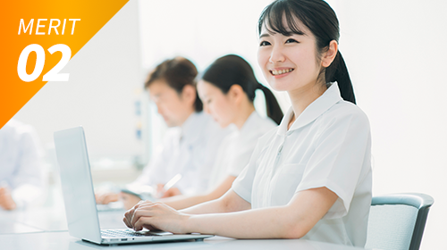 経験豊富なスタッフの引き継ぎが可能